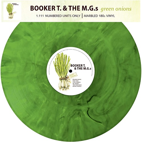 BOOKER T. & THE MG'S / ブッカー・T. & THE MG's / GREEN ONIONS (GREEN MARBLED 180G VINYL LP)