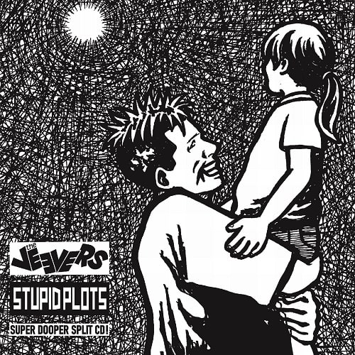 THE VEEVERS : STUPID PLOTS / SUPER DOOPER SPLIT CD!