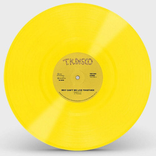 TIMMY THOMAS / ティミー・トーマス / WHY CAN'T WE LIVE TOGETHER (LATE NITE TUFF GUY REWORK) (YELLOW VINYL REPRESS)