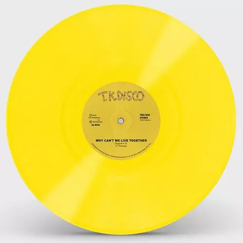 TIMMY THOMAS / ティミー・トーマス / WHY CAN'T WE LIVE TOGETHER (LATE NITE TUFF GUY REWORK) (YELLOW VINYL REPRESS)