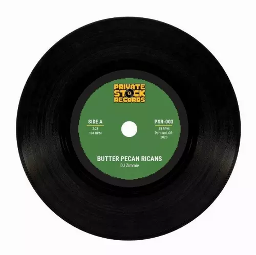 DJ ZIMMIE / DOUBLE A / BUTTER PECAN RICANS / DR. JAWN (7inch)
