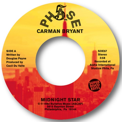 CARMAN BRYANT / MIDNIGHT STAR / TAKE A CHANCE (7")