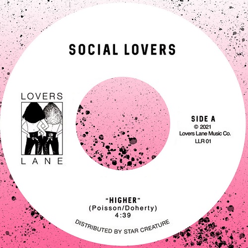 SOCIAL LOVERS / ソーシャル・ラヴァーズ / HIGHER / HIGHER (INSTRUMENTAL)  (7")