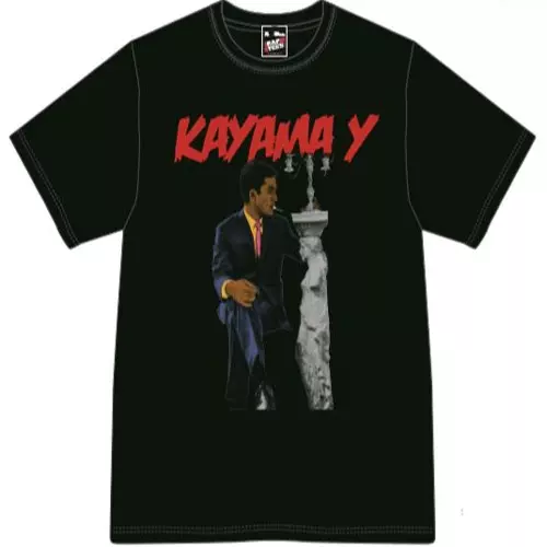 YUZO KAYAMA / 加山雄三 / RAP TEES x KAYAMA YUZO COLLABORATION TEE  (BLACK L)