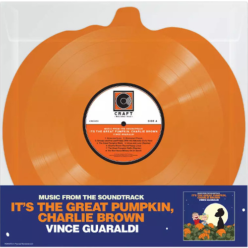 VINCE GUARALDI / ヴィンス・ガラルディ / It’s The Great Pumpkin, Charlie Brown(PUMPKIN-SHAPED LP)
