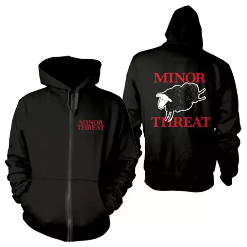 MINOR THREAT / マイナー・スレット / M/OUT OF STEP ZIP UP HOODIE