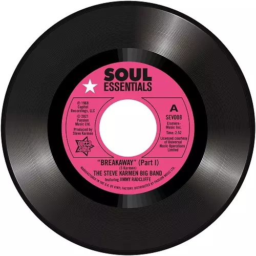 STEVE KARMEN / BREAKAWAY(7")