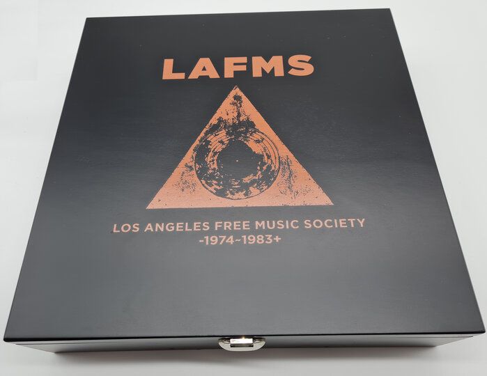 L.A.F.M.S. (LOS ANGELES FREE MUSIC SOCIETY) / 1974-1983 13LP BOX (T-SHIRTS SIZE S)