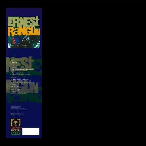 ERNEST RANGLIN / アーネスト・ラングリン / BELOW THE BASSLINE / ビロウ・ザ・ベースライン