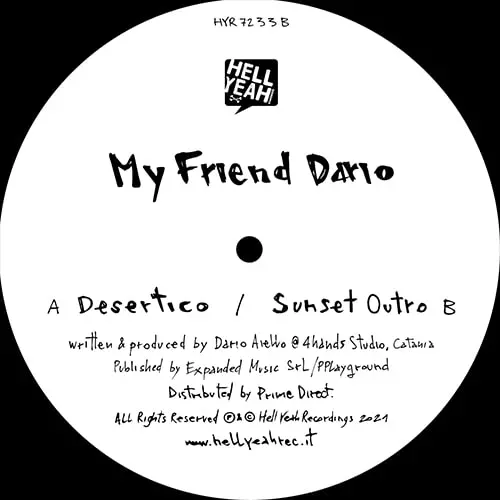 MY FRIEND DARIO / マイ・フレンド・ダリオ / DESERTICO - SUNSET OUTRO