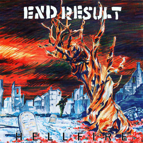 END RESULT (US/PUNK) / HELLFIRE (7")