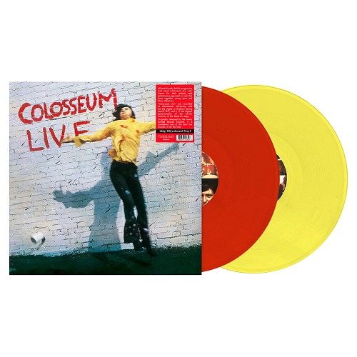 COLOSSEUM (JAZZ/PROG: UK) / コロシアム / LIVE: RED AND YELLOW COLOURED VINYL - 180g LIMITED VINYL