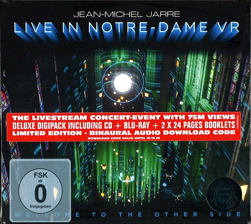 JEAN-MICHEL JARRE  / ジャン・ミッシェル・ジャール / WELCOME TO THE OTHER SIDE: DELUXE DIGIPACK INCLUDING CD+BLU-RAY LIMITED EDITION