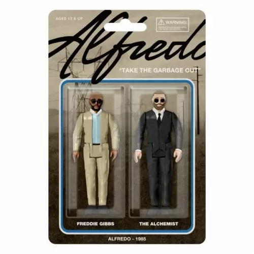 FREDDIE GIBBS & THE ALCHEMIST / ALFREDO ACTION FIGURE SET