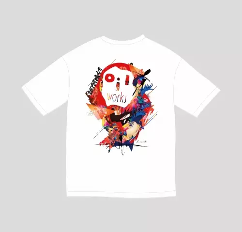 Junes K / OILMARK x JUNES K T-SHIRTS (WHITE L)