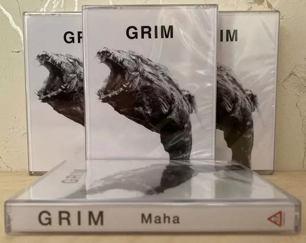 GRIM(小長谷　淳)/MAHA :2LP box(2015) 限定50set 小長谷淳氏が1985年より活動を続ける異形のインダストリアル