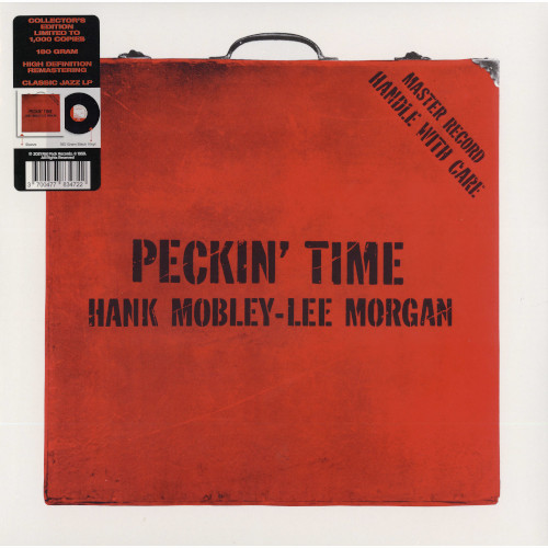 HANK MOBLEY / ハンク・モブレー / Peckin' Time(LP/180g)