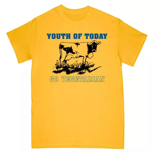 YOUTH OF TODAY / ユース・オブ・トゥデイ / L/GO VEGETARIAN (GOLD)