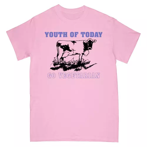 YOUTH OF TODAY / ユース・オブ・トゥデイ / L/GO VEGETARIAN (PINK)