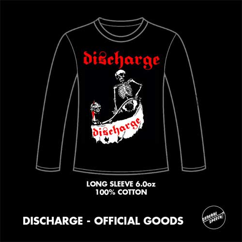 DISCHARGE / ディスチャージ / XL/REAPER LONG SLEEVE (BLACK)