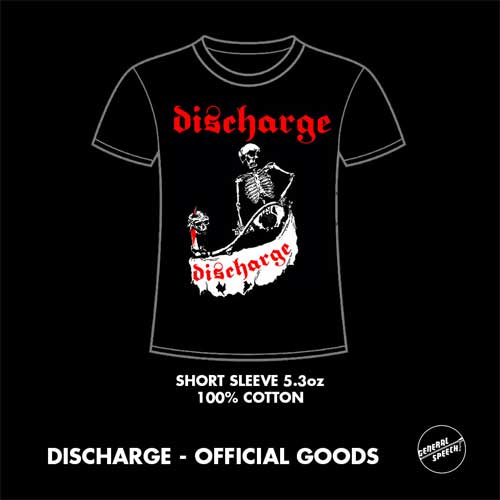 DISCHARGE / ディスチャージ / L/REAPER T-SHIRT (BLACK)