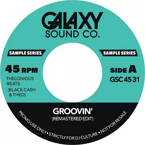 GALAXY SOUND CO / GROOVIN EDIT REMASTERD / LITTLE GREEN APPLES JAZZ EDIT (7")