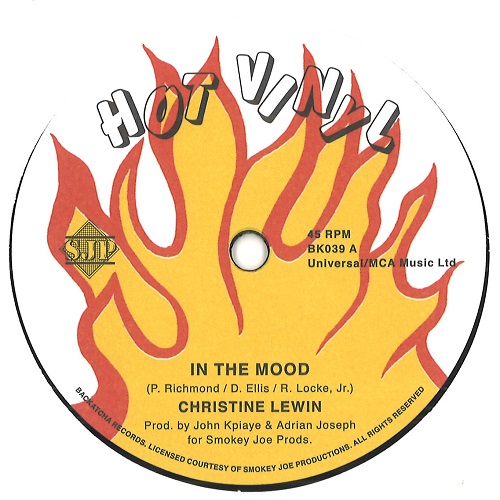 CHRISTINE LEWIN / TRICIA DEAN  / IN THE MOOD / DON'T LET IT GO YOUR HEAD (7")