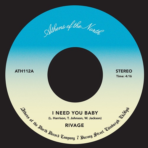 RIVAGE / I NEED YOU BABY / ANSWER (7")