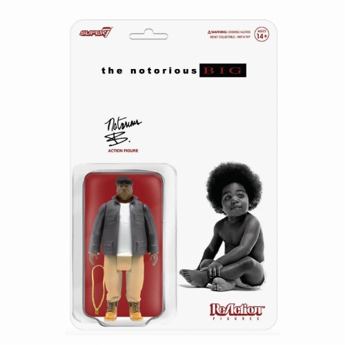 THE NOTORIOUS B.I.G. / ザノトーリアスB.I.G. / The Notorious B.I.G. Super 7 ReAction Figure