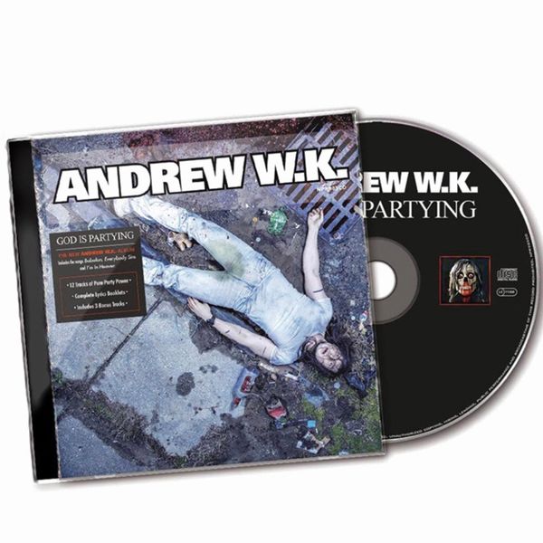 ANDREW W.K. / アンドリューW.K. / GOD IS PARTYING (CD)