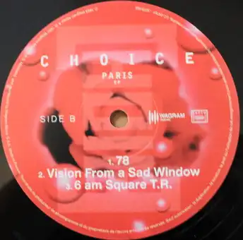 CHOICE (GARNIER/SHAZZ/NAVARRE) / PARIS EP