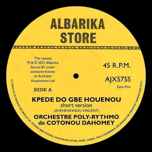 ORCHESTRE POLY-RYTHMO DE COTONOU / オルケストル・ポリ=リトゥモ・ド・コトヌー / KPEDE DO GBE HOUENOU / MA WA MON NOU MI O
