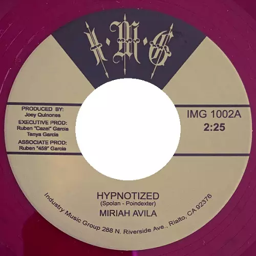 MIRIAH AVILA / HYPNOTIZED / HYPNOTIZED INSTRUMENTAL  (LTD.COLOR VINYL 7")