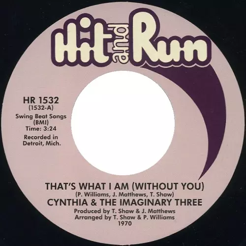 THAT'S WHAT I AM (WITHOUT YOU) / MANY MOOD(OF A MAN) (7