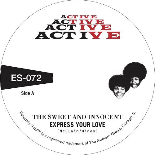 SWEET & INNOCENT / EXPRESS YOUR LOVE / CRY LOVE (GOLD VINYL 7")