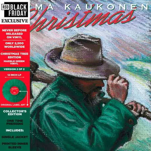 JORMA KAUKONEN / ヨーマ・コウコネン / CHRISTMAS (CHRISTMAS TREE EDITION) [LP]RSD_BLACK_FRIDAY_2021_11_26