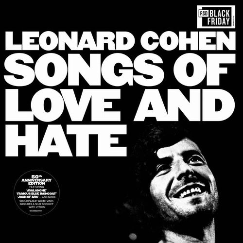 LEONARD COHEN / レナード・コーエン / SONGS OF LOVE & HATE (50TH ANNIVERSARY EDITION) [LP]RSD_BLACK_FRIDAY_2021_11_26