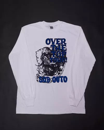 S.O.B / OUTO / S / OVER THE TOP TOUR TEE LONG TEE (WHITE X BLUE)