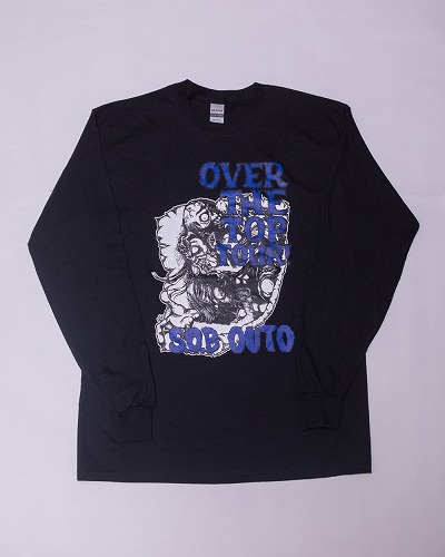 S.O.B / OUTO / L / OVER THE TOP TOUR TEE LONG TEE (BLACK X BLUE)