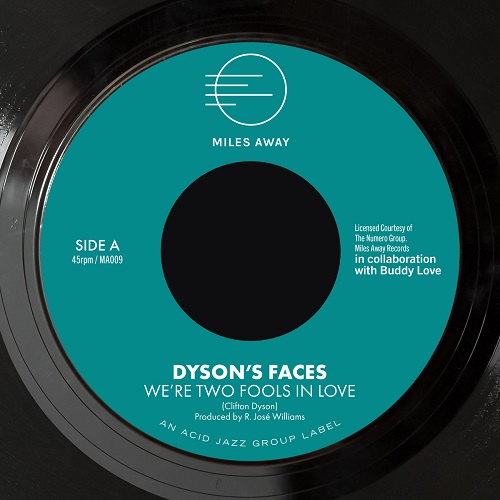 DYSON'S FACES / ダイスンズ・フェイシズ / WE'RE TOW FOOLS IN LOVE / DON'T WORRY ABOUT THE JONES (7")