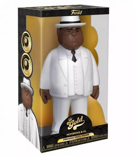 THE NOTORIOUS B.I.G. / ザノトーリアスB.I.G. / FUNKO VINYL GOLD 12: BIGGIE SMALLS - WHITE SUIT