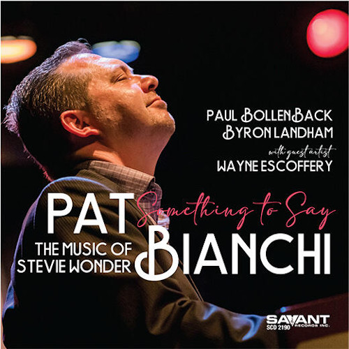 PAT BIANCHI / パット・ビアンキ / Something To Say - The Music Of Stevie Wonder
