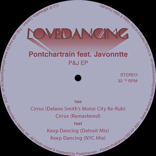 PONTCHARTRAIN / ポンチャートレイン / P&J EP FEAT JAVONNTTE