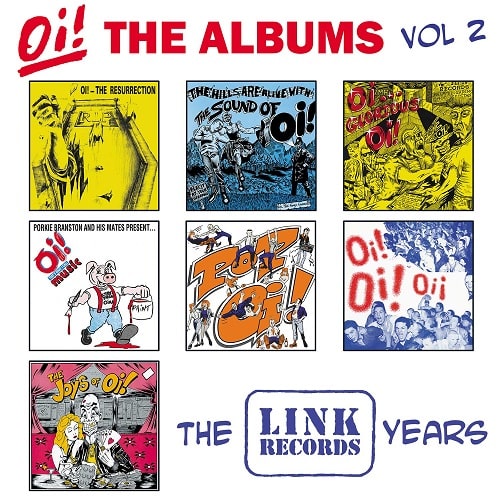 V.A. (CAPTAIN Oi! RECORDS) / OI! THE ALBUMS VOL 2 - THE LINK YEARS (7CD)