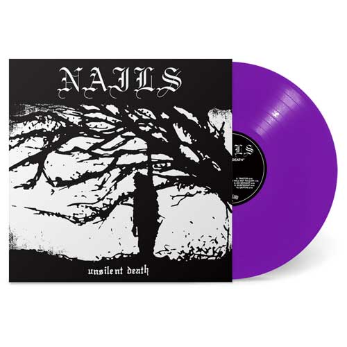 NAILS / ネイルズ / UNSILENT DEATH (10th Anniversary Edition) (LP/PURPLE VINYL)