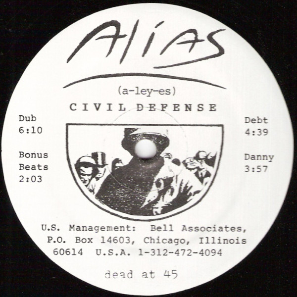 ALIAS / CIVIL DEFENSE (US ORIGINAL PRESS) 