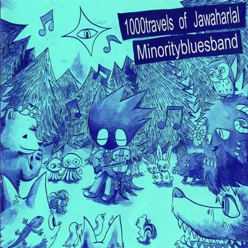 1000TRAVELS OF JAWAHARLAL / MINORITY BLUES BAND / SPLIT LP 