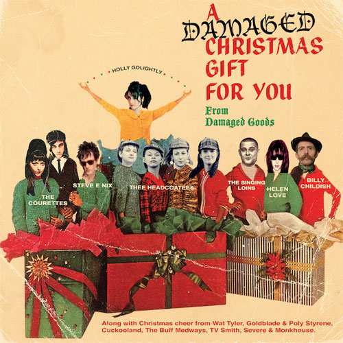 VA (DAMAGED GOODS) / A DAMAGED CHRISTMAS GIFT FOR YOU (LP)