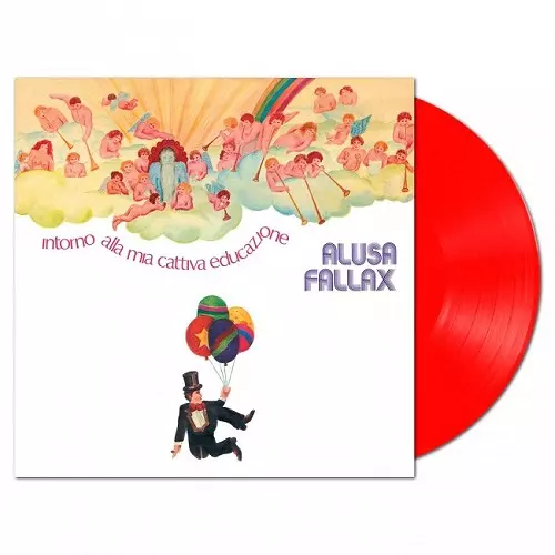 ALUSA FALLAX / アルーザ・ファラックス / INTORNO ALLA MIA CATTIVA EDUCAZIONE: LIMITED EDITION CLEAR RED COLOURED VINYL