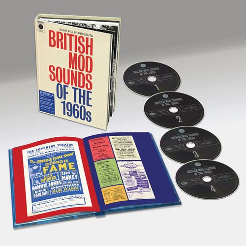 V.A. (MOD/BEAT/SWINGIN') / EDDIE PILLER PRESENTS - BRITISH MOD SOUNDS OF THE 1960S (4CD)